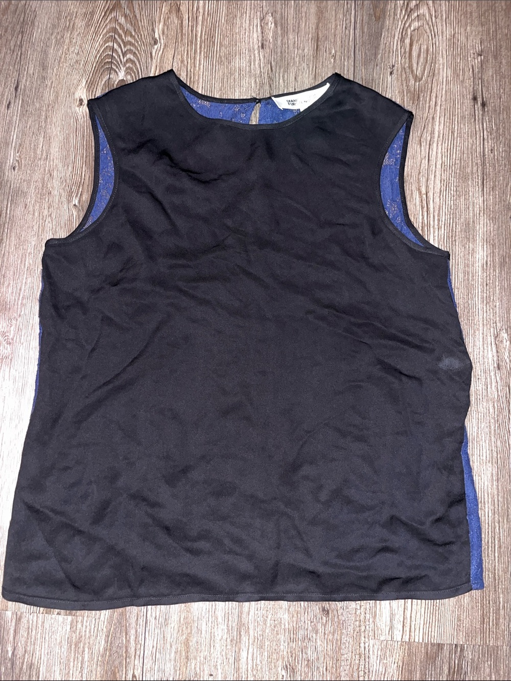 DIANE VON FURSTENBURG Tank with Lace